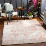 Surya Enfield Brick Red Rug 5'3" X 7'