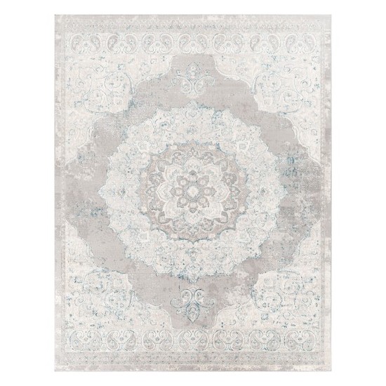 Surya Enfield Teal Rug 7'10" X 10'