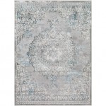 Surya Enfield Teal Rug 8'10" X 12'