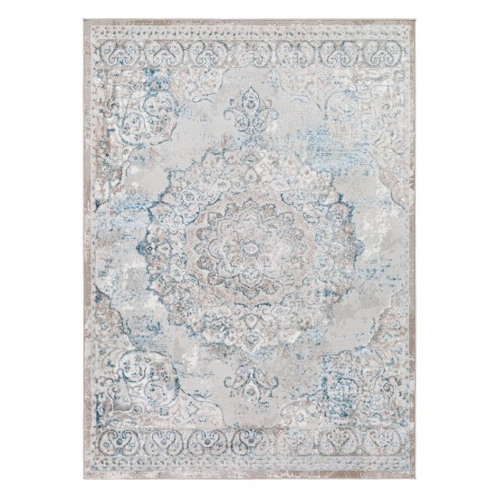 Surya Enfield Blue Rug 5'3" X 7'