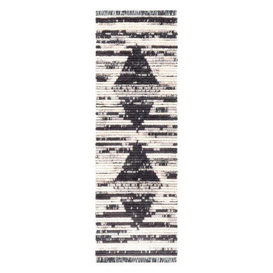 Surya Enzo Rug 2'7" X 7'3" (Black)