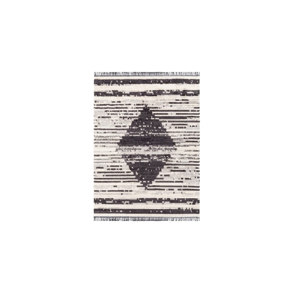Surya Enzo Rug 7'10" X 10' (Black) Surya Enzo Rug 7'10" X 10' (Black)