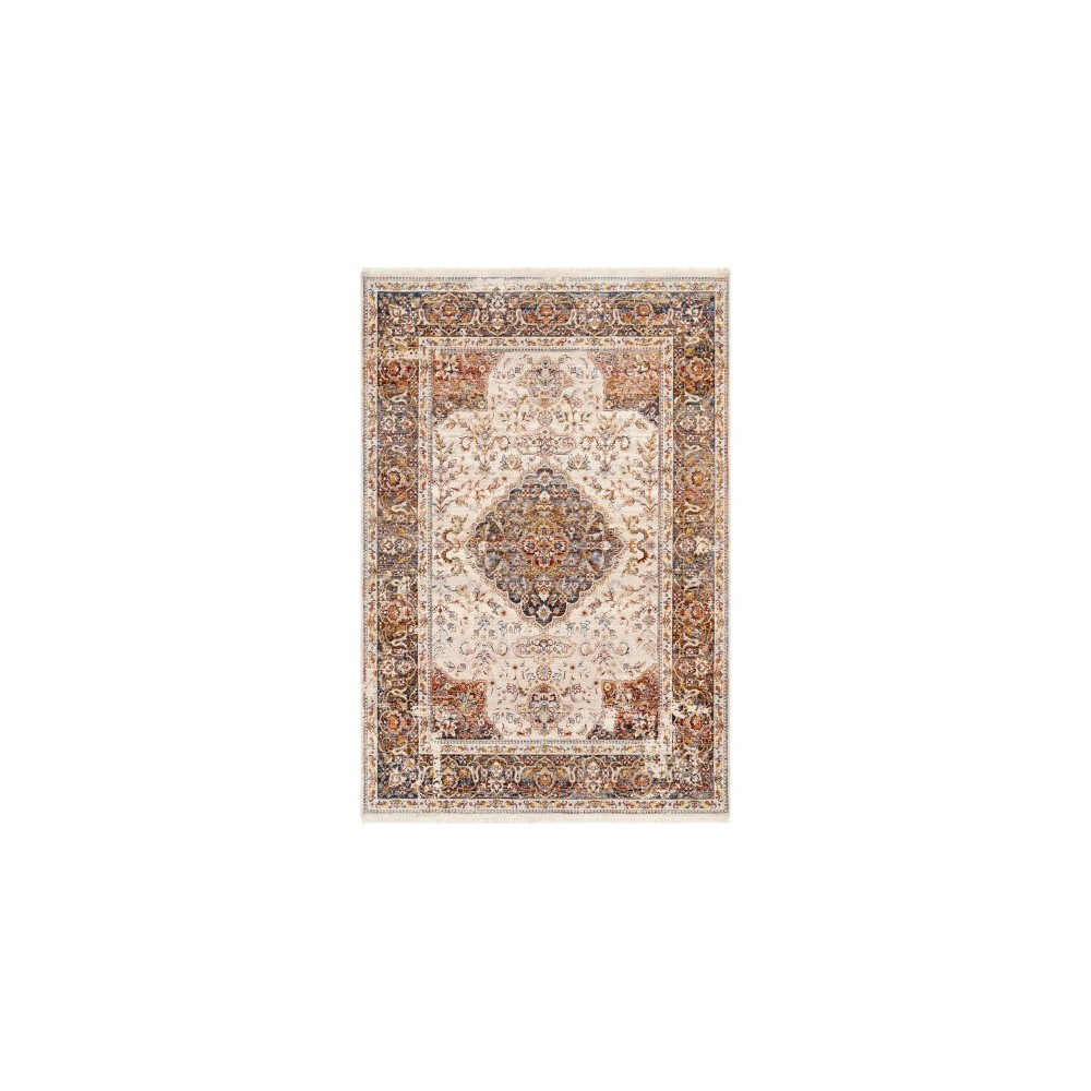 Surya Ephesians Rug 7'10" X 9'8" (Medium Gray & Dark Blue) Surya Ephesians Rug 7'10" X 9'8" (Medium Gray & Dark Blue)