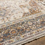 Surya Ephesians Rug 7'10" X 9'8" (Medium Gray & Dark Blue)