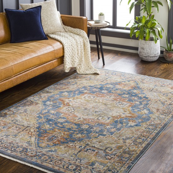 Surya Ephesians Rug 2'7" X 4'11" (Dark Blue)