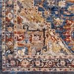 Surya Ephesians Rug 3'11" X 5'10" (Dark Blue & Denim)
