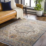 Surya Ephesians Rug 3'11" X 5'10" In Dark Blue