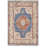 Surya Ephesians Rug 2' X 2'11" In Dark Blue