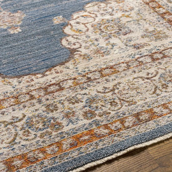 Surya Ephesians Rug 2' X 2'11" In Dark Blue