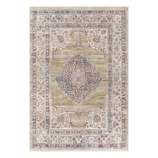 Surya Ephesians Olive Rug 2' X 2'11"