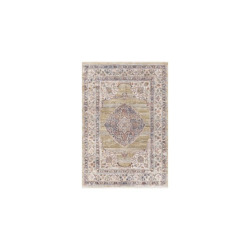 Surya Ephesians Olive Rug 2' X 2'11"