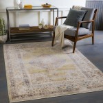 Surya Ephesians Olive Rug 2' X 2'11"