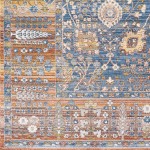 Surya Ephesians Dark Blue & Denim Rug 2'7" X 9'