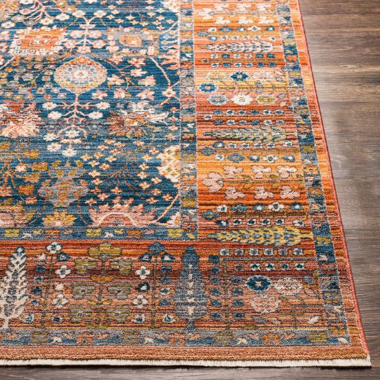 Surya Ephesians Dark Blue & Denim Rug 3'11" X 5'10"