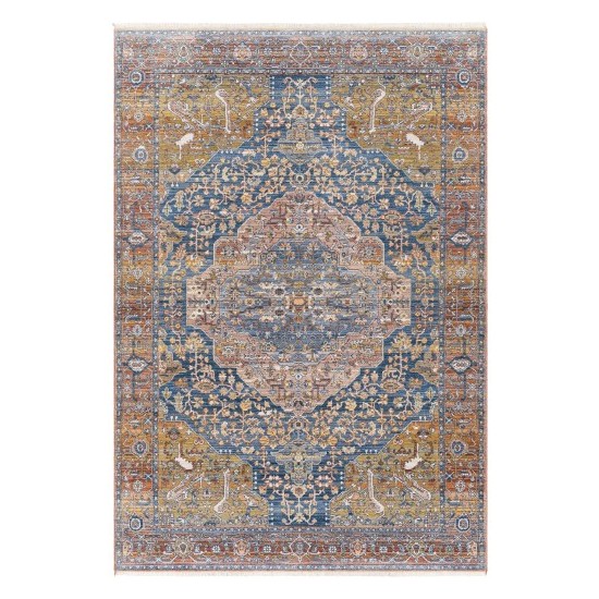 Surya Ephesians Dark Blue, Denim Rug 2' X 2'11"