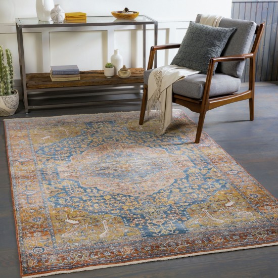 Surya Ephesians Dark Blue, Denim Rug 2'7" X 4'11"