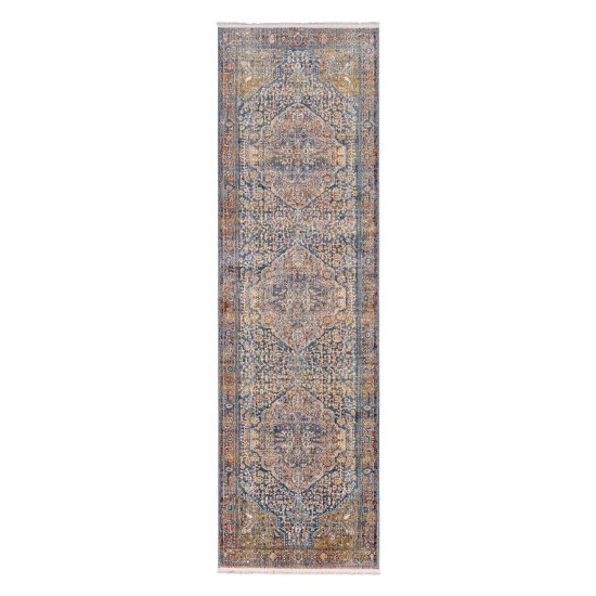 Surya Ephesians Dark Blue, Denim Rug 2'7" X 9'