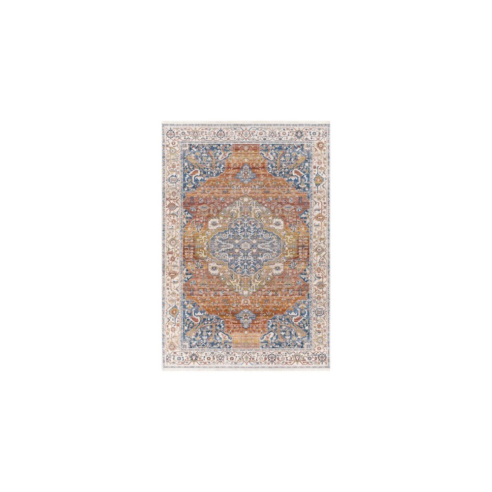 Surya Ephesians Dark Blue Rug 5' X 7'9" Surya Ephesians Dark Blue Rug 5' X 7'9"