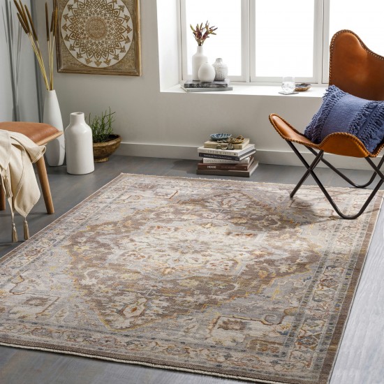 Surya Ephesians Medium Brown Rug 2'7" X 4'11"