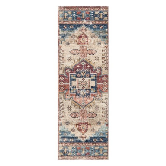 Surya Erin Rug 2'6" X 7'6" Deep Teal