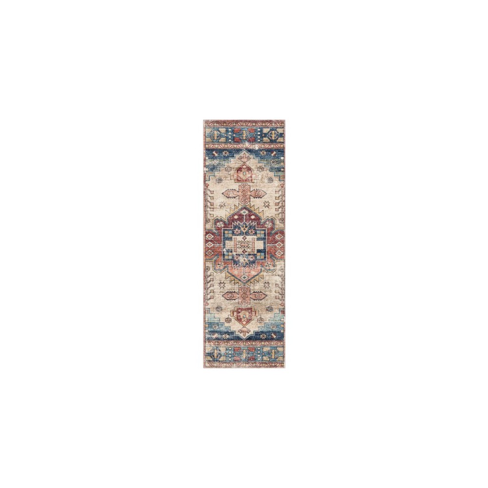 Surya Erin Rug 2'6" X 7'6" Deep Teal