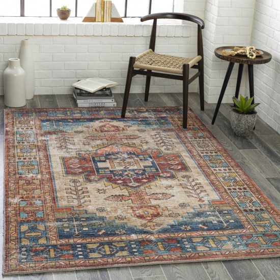 Surya Erin Rug 5' X 7'6" Deep Teal