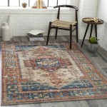 Surya Erin Rug 8'6" X 11'6" Deep Teal