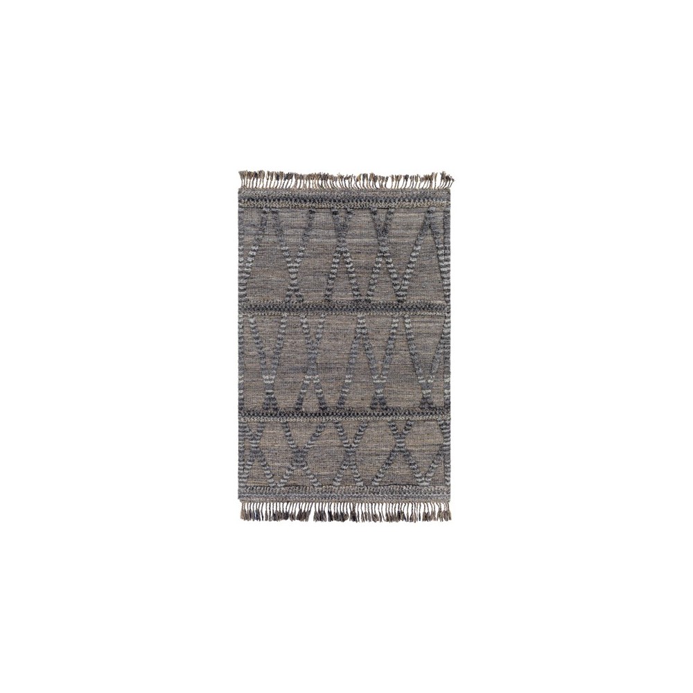 Surya Cadiz Black Rug 5' X 7'6"