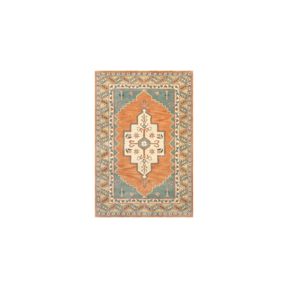 Surya Caesar Burnt Orange Rug 2' X 3'