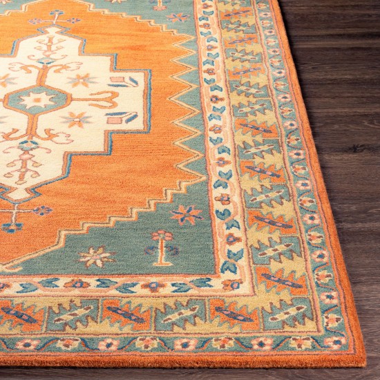 Surya Caesar Burnt Orange Rug 2' X 3'