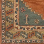 Surya Caesar Burnt Orange Rug 2' X 3'