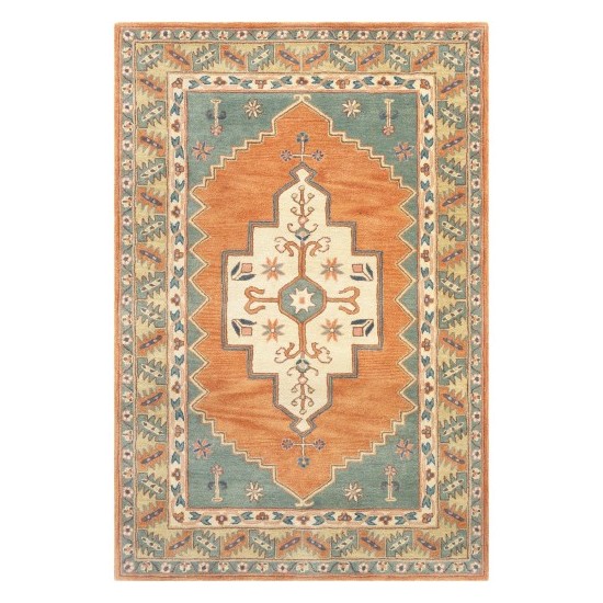 Surya Caesar Burnt Orange Rug 5' X 8'