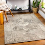 Surya Caesar Dark Brown Rug 7'6" X 9'6"