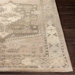 Surya Caesar Dark Brown Rug 7'6" X 9'6"