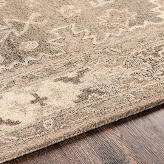 Surya Caesar Dark Brown Rug 7'6" X 9'6"