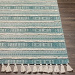 Surya Calisa Deep Teal Rug 2'6" X 4'