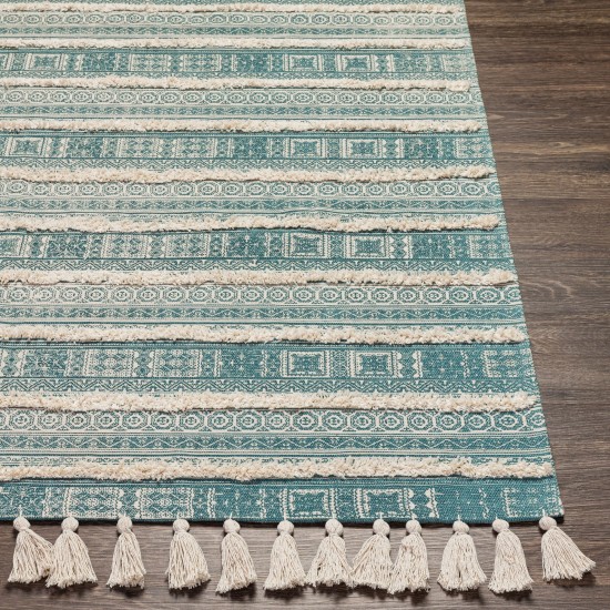 Surya Calisa Deep Teal Rug 2'6" X 4'