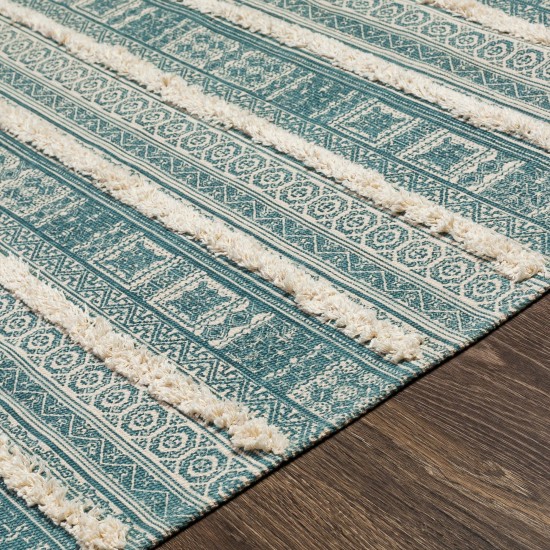 Surya Calisa Deep Teal Rug 2'6" X 4'