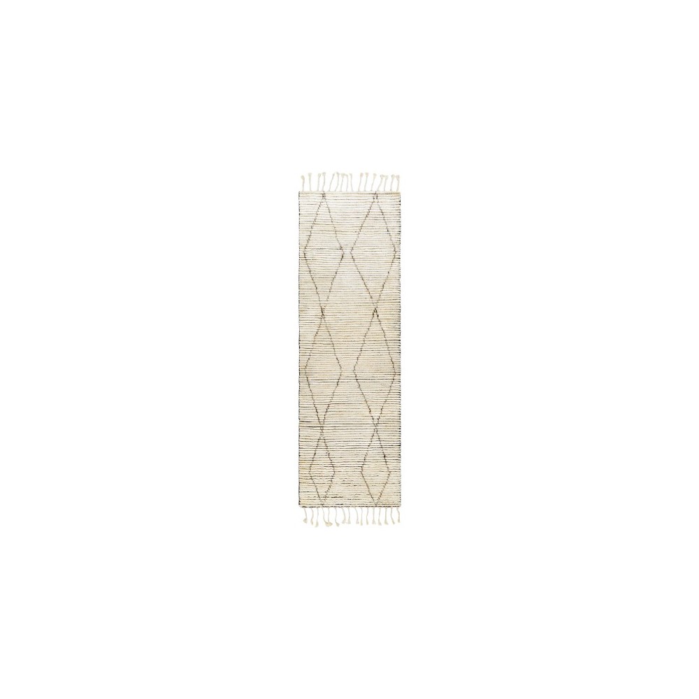 Surya Camille Cream Rug 3' X 12' Surya Camille Cream Rug 3' X 12'