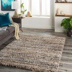 Surya Capella Shag Cps-2307 Rug 5'3" X 7'