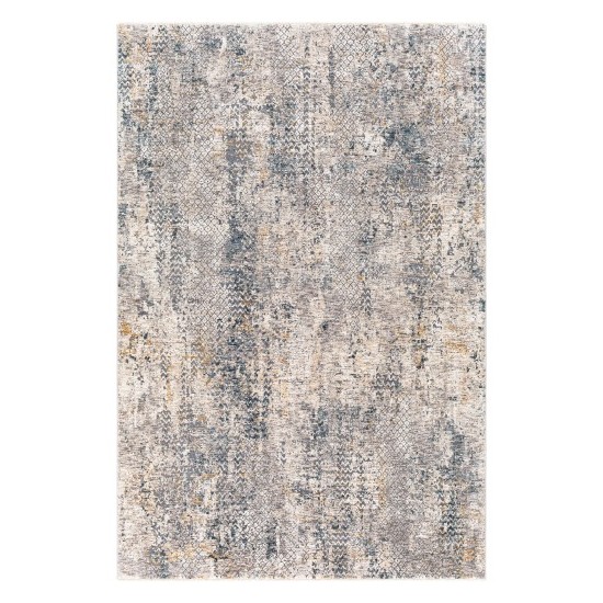 Surya Cardiff Light Gray Rug 5'3" Round