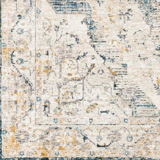 Surya Cardiff Rug 7'10" Round Medium Gray