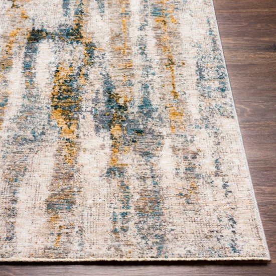 Surya Cardiff Medium Gray Rug 5'3" Round