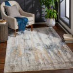 Surya Cardiff Medium Gray Rug 7'10" Round