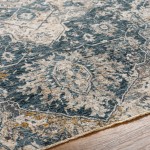 Surya Cardiff Rug 6'7" Round Deep Teal