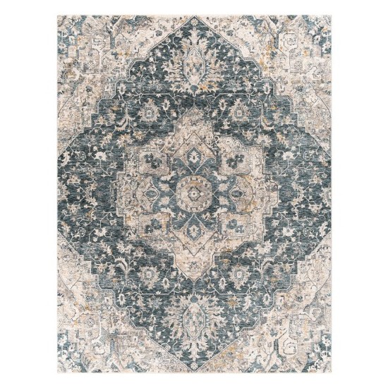 Surya Cardiff Rug 7'10" X 10'3" Deep Teal