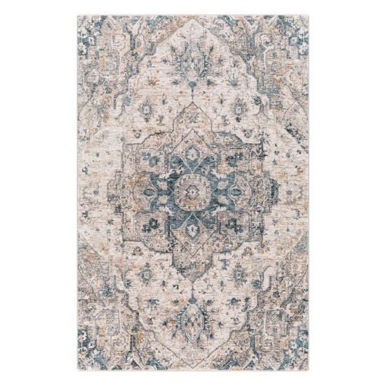 Surya Cardiff Deep Teal Rug 2'7" X 4'