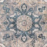 Surya Cardiff Deep Teal Rug 2'7" X 4'