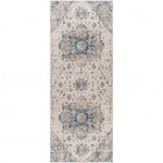 Surya Cardiff Deep Teal Rug 2'7" X 7'3"