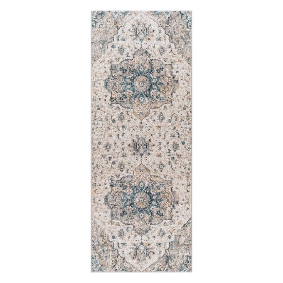 Surya Cardiff Deep Teal Rug 2'7" X 7'3"